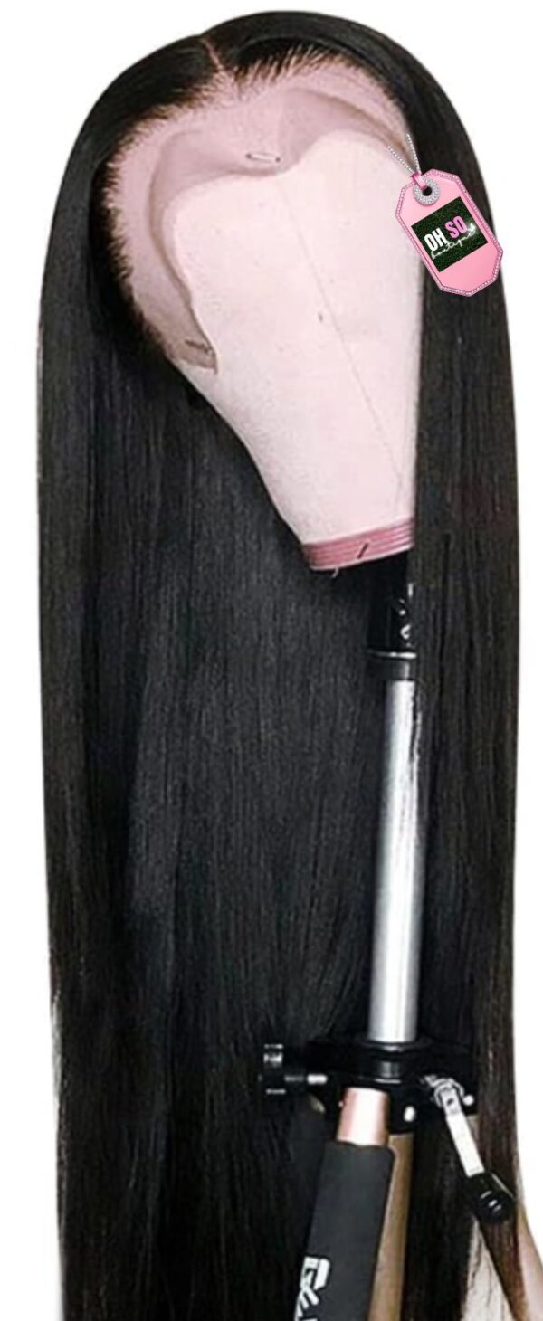 30 Inch Human Hair Pre-Plucked Lace Front Wig w/ Baby Hair - Image 2